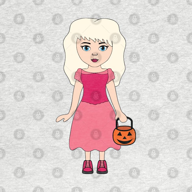 Pink Princess 1 Halloween Girl Sticker by PLLDesigns